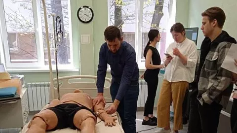 В Симуляционном центре прошло занятие для студентов ОНК «Институт управления и территориального развития»