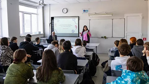 Магистрант БФУ провела профилактическое занятие для&nbsp;школьников Черняховска