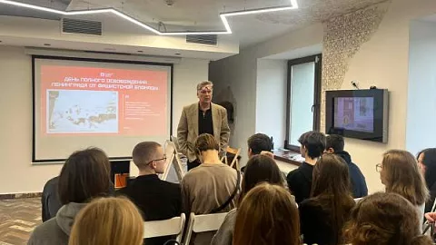 Студенты БФУ им. И. Канта на мероприятиях, посвященных освобождению Ленинграда от блокады
