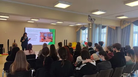 Для студентов-психологов БФУ состоялся профессиональный мастер-класс в детском саду