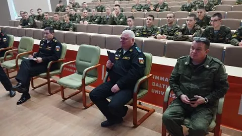В Военном учебном центре БФУ им. И. Канта подвели итоги обучения