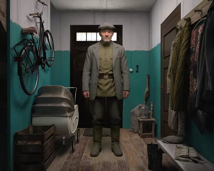 Цифровая история: ученые БФУ воссоздали в&nbsp;3D быт калининградской семьи 1946 года |  4