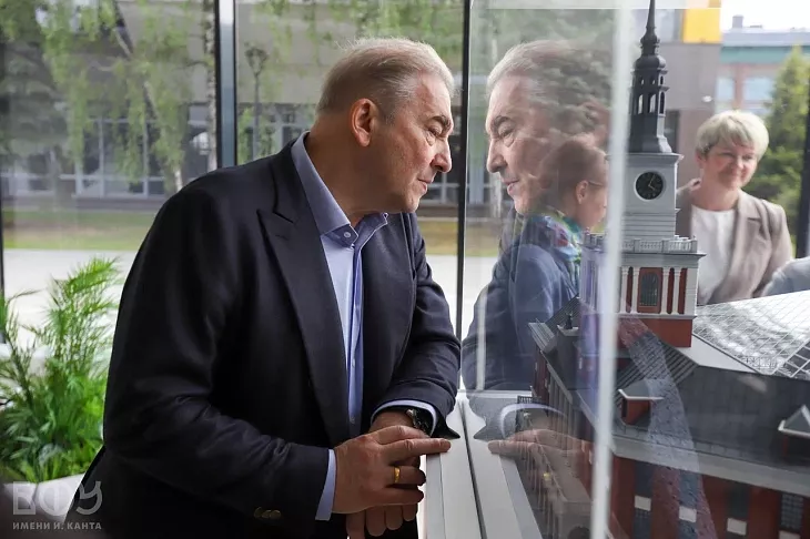 Владислав Третьяк посетил строящийся кампус «Кантиана» |  6