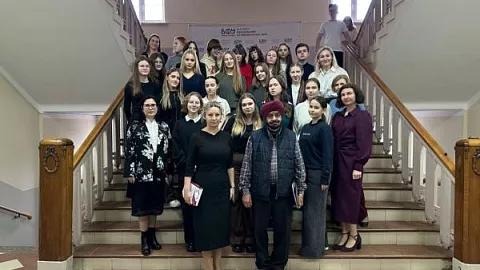 В БФУ им. И. Канта прошла профориентационная встреча с профессором из Индии