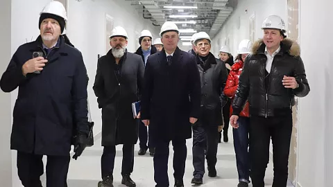 «Надежда для&nbsp;региона»: члены союза промышленников и&nbsp;предпринимателей региона осмотрели строящийся кампус БФУ им.&nbsp;И.&nbsp;Канта