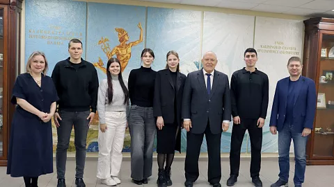 Президент Калининградской торгово-промышленной палаты встретился со&nbsp;студентами БФУ