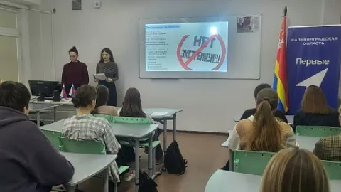 Урок цифровой грамотности: старшеклассники обсудили опасности экстремизма в сети со студентами-юристами БФУ