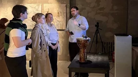 Специалист БФУ по&nbsp;3D-печати представил уникальный триптих на&nbsp;фестивале «Частоты 7.0. Против метода — бесконечная наука»