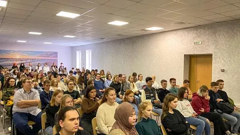 Студенты БФУ встретились с&nbsp;ветераном Великой Отечественной войны