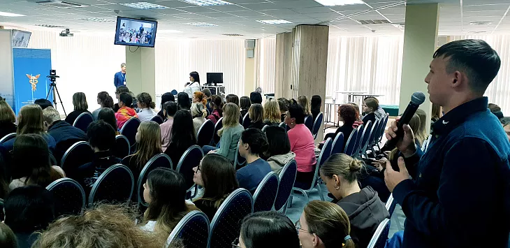 Студенты БФУ им.&nbsp;Канта встретились с&nbsp;генеральным директором ООО «Сувениры Балтики» |  1