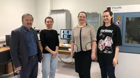 Аспирантка из Томска проводит исследования в Центре высокоточного строительного оборудования БФУ