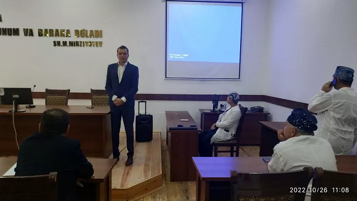 Профессора БФУ прочитали лекции по&nbsp;медицине в&nbsp;Самаркандском государственном медицинском университете |  5