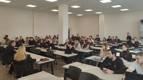 Начальник полиции Калининградской области провел встречу со&nbsp;студентами БФУ  в&nbsp;формате открытого диалога