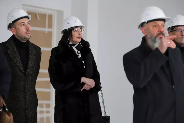 «Надежда для&nbsp;региона»: члены союза промышленников и&nbsp;предпринимателей региона осмотрели строящийся кампус БФУ им.&nbsp;И.&nbsp;Канта |  6