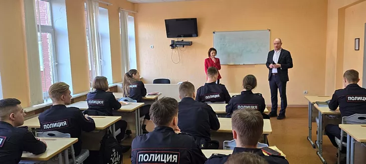 Координационный центр провел «Открытый диалог» для курсантов  МВД  |  3